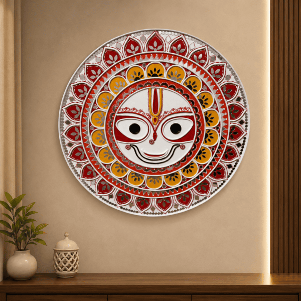 Kalasakhi Handcrafted Jagannath Lippan Art
