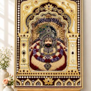 Handcrafted Kahatu Shyam Wall Art